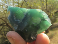 Polished Mtorolite Emerald Chrome Chrysoprase Plates x 24 From Mutorashanga, Zimbabwe - TopRock