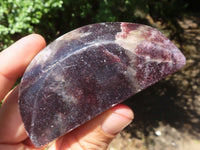 Polished Purple Lepidolite Free Forms  x 6 From Zimbabwe - TopRock