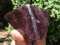 Polished Purple Lepidolite Free Forms  x 6 From Zimbabwe - TopRock