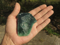 Polished Mtorolite Emerald Chrome Chrysoprase Plates x 24 From Mutorashanga, Zimbabwe - TopRock