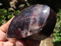 Polished Purple Lepidolite Free Forms  x 6 From Zimbabwe - TopRock