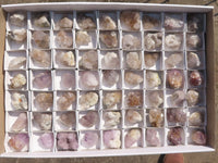 Natural Mixed Selection Of Single Spirit Quartz Crystals  x 63 From Boekenhouthoek, South Africa - TopRock