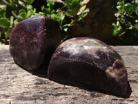 Polished Purple Lepidolite Free Forms  x 6 From Zimbabwe - TopRock