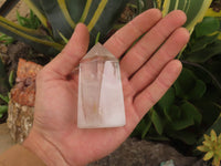 Polished Clear Quartz Crystal Points x 6 From Madagascar - TopRock