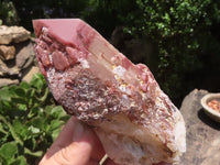 Natural Red Hematoid Quartz Specimens x 2 From Karoi, Zimbabwe - TopRock