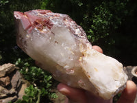 Natural Red Hematoid Quartz Specimens x 2 From Karoi, Zimbabwe - TopRock