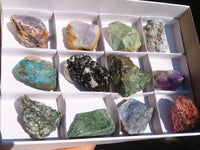 Natural Mixed Selection Of Rough Specimens  x 12 From Southern Africa - Toprock Gemstones and Minerals 