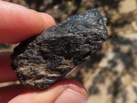 Natural Black Tourmaline Schorl Pieces  x 35 From Zambia - TopRock