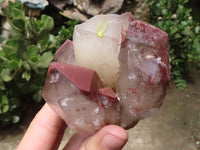 Natural Red Hematoid Quartz Specimens x 2 From Karoi, Zimbabwe - TopRock