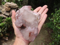 Natural Red Hematoid Quartz Specimens x 2 From Karoi, Zimbabwe - TopRock