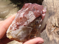 Natural Red Hematoid Quartz Specimens x 2 From Karoi, Zimbabwe - TopRock