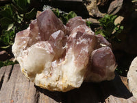 Natural Large Red Hematoid Phantom Quartz Cluster  x 1 From Karoi, Zimbabwe - TopRock