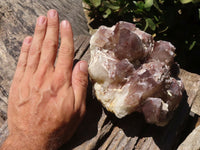 Natural Large Red Hematoid Phantom Quartz Cluster  x 1 From Karoi, Zimbabwe - TopRock