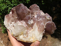 Natural Large Red Hematoid Phantom Quartz Cluster  x 1 From Karoi, Zimbabwe - TopRock