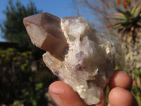 Natural Red Hematoid Quartz Crystals x 12 From Karoi, Zimbabwe