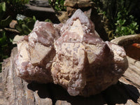 Natural Large Red Hematoid Phantom Quartz Cluster  x 1 From Karoi, Zimbabwe - TopRock