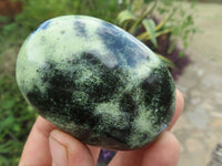 Polished Leopard (Serpentine) Stone Gallets x 12 From Nyanga & Shamva, Zimbabwe - TopRock