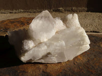 Natural Candle Quartz Crystal Clusters  x 6 From Madagascar