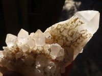 Natural Candle Quartz Crystal Clusters  x 6 From Madagascar