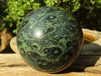 Polished Stromatolite / Kambamba Jasper Spheres  x 2 From Katsepy, Madagascar - Toprock Gemstones and Minerals 