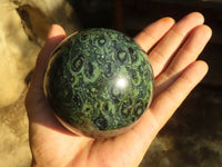 Polished Stromatolite / Kambamba Jasper Spheres  x 2 From Katsepy, Madagascar - Toprock Gemstones and Minerals 