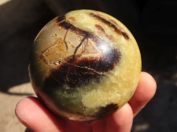 Polished Septerye Spheres  x 6 From Madagascar - Toprock Gemstones and Minerals 