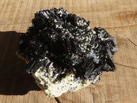 Natural Large Schorl Black Tourmaline Specimen x 1 From Erongo, Namibia