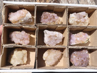 Natural Mixed Spirit Quartz Clusters  x 9 From Boekenhouthoek, South Africa - TopRock