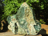 Natural Green Mtorolite Cutting Material  x 2 From Zimbabwe - Toprock Gemstones and Minerals 