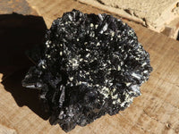 Natural Large Schorl Black Tourmaline Specimen x 1 From Erongo, Namibia