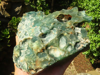 Natural Green Mtorolite Cutting Material  x 2 From Zimbabwe - Toprock Gemstones and Minerals 