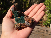 Natural Rare Ball Malachite On Drusy Quartz & Dolomite Specimens x 6 From Kambove, Congo