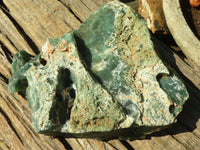 Natural Green Mtorolite Cutting Material  x 2 From Zimbabwe - Toprock Gemstones and Minerals 