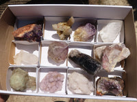 Natural Mixed Selection Of Minerals  x 12 From Southern Africa - TopRock