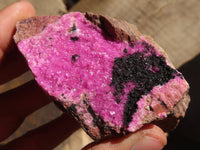 Natural Salrose Cobaltion Dolomite Specimens x 6 From Kakanda, Congo