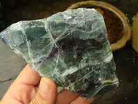 Polished Watermelon Fluorite Slabs  x 6 From Namibia - TopRock