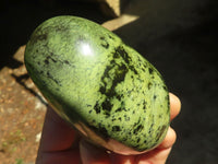 Polished Spotted Leopard Stone Free Forms  x 4 From Zimbabwe - Toprock Gemstones and Minerals 