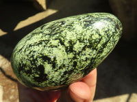 Polished Spotted Leopard Stone Free Forms  x 4 From Zimbabwe - Toprock Gemstones and Minerals 