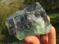 Natural Watermelon Fluorite Cobbed Specimens  x 12 From Uis, Namibia - TopRock