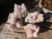 Natural Spirit Amethyst Quartz Clusters x 4 From Boekenhouthoek, South Africa