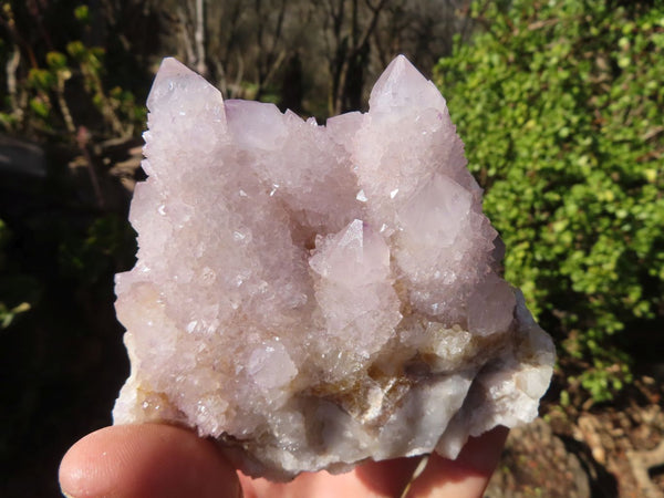 Natural Spirit Amethyst Quartz Clusters x 4 From Boekenhouthoek, South Africa