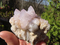 Natural Spirit Amethyst Quartz Clusters x 4 From Boekenhouthoek, South Africa