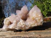 Natural Spirit Amethyst Quartz Clusters x 4 From Boekenhouthoek, South Africa