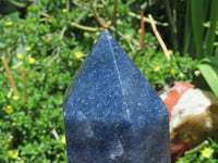 Polished Lazulite Crystal Points x 2 From Madagascar - TopRock