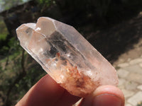 Natural Clear Intact Quartz Crystals  x 35 From Zambia - TopRock