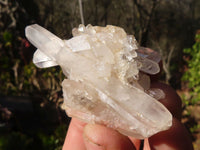 Natural Smokey Quartz Specimens With Tangerine Colouration  x 35 From Madagascar