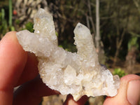 Natural White & Yellow Limonite Spirit Quartz Clusters  x 35 From Boekenhouthoek, South Africa - Toprock Gemstones and Minerals 