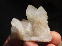 Natural White & Yellow Limonite Spirit Quartz Clusters  x 35 From Boekenhouthoek, South Africa - Toprock Gemstones and Minerals 