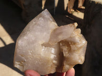 Polished Quartz Crystal Clusters x 2 From Angola