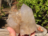 Polished Quartz Crystal Clusters x 2 From Angola